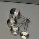 Stainless Steel Measuring Cups Set of 4 in different size (250,125,50,60 ML) (Set of 4 Cups)