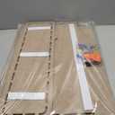 Cork Boards for Walls - 32"x24"Felt Bulletin Board 3pcs Modular Vision Board, Self-Adhesive Pin Board for Wall Decor, Memo Board for Office & Home - Sandstone