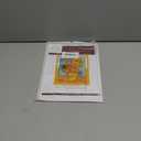 IUHUI 14 Count Stamped Cross Stitch Kits for Beginners Adults, Sunflower of Van Gogh Pre-Printed DIY 14ct Embroidery Sewing Starter Kit Needlework Easy Patterns Famous Paintings