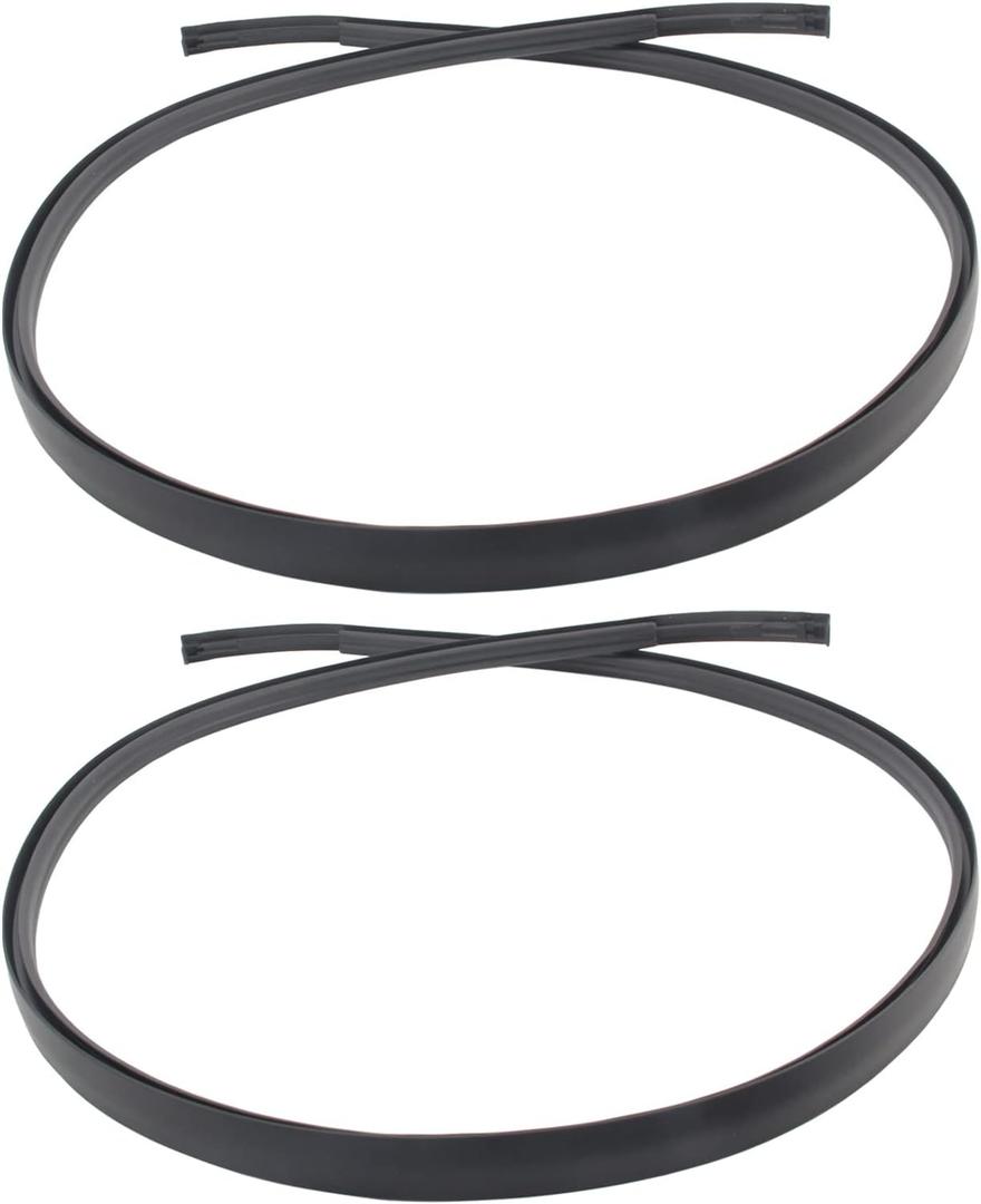 AUTOKAY 2Pcs Roof Drip Moulding Left & Right Side Fits for Toyota 2007-2011 Yaris Sedan Re#7555152160 7555252140