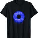 Detroit Motown record T shirt Motown record t shirt T-Shirt (Small, Black)