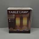 ZJOJO Table Lamp for Bedroom Set of 2, Bedside Small Lamps with 3 Way Dimmable Rocker Switch and AC Outlet, Nightstand Desk Lamp with Flaxen Fabric Shade Black Base for Living Room Home Decor Lights