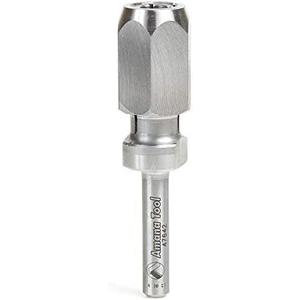 Amana Tool CNC Extension Adapter for 1/4 Inch Shank Router Bits, 47642, 5/8 Dia,  Sh, 2-5/8 Length, D1 , L1 15/16, L2 1-3/16, L3  Inch