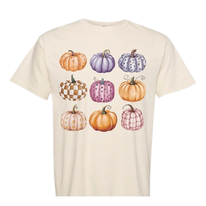 Women's Halloween T-Shirts Pumpkin Graphic Tees Autumn Fall Shirts Loose Casual Short Sleeve Tops (Apricot3, S)