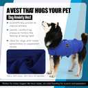 Dog Anxiety Vest Comfort Relief Coat, Dog Anxiety Calming Vest Wrap for Thunderstorm, Travel, Fireworks, Vet Visits, Separation Anxiety Relief for Dogs