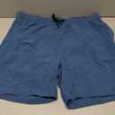 Tyhengta Men's Swim Trunks Quick Dry Beach Shorts with Zipper Pockets and Mesh Lining (36, Copen Blue)