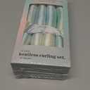 Heatless Hair Curler, Satin No Heat Hair Curlers to Sleep in, Super Soft Heatless Rollers Overnight Heatless Curling Set with Scrunchies for All Hair Types (Dream Nebula) Pack of 2