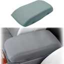 AJHLJ® for Toyota Camry 2007 2008 2009 2010 2011 Gray PU Leather Car Center Console Lid Armrest Cover Skin Trim Protector (Grey)