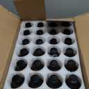 24 Pack 8oz Amber Glass Boston Round Bottles with Phenolic Polycone Caps – Airtight, Leak-Proof Brown Glass Containers for Kombucha Brewing, Storing Condiments, Essential Oils, and Homemade Solutions