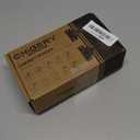 Chibery 9/16", 1/2", 5/8", 3/4" Overlay Soft Close Concealed Hinge for Face Frame Door ＆ Frameless Door, 3D Clip-on Plate, Self Closing Hidden Satin Nickel, 105° Angle, H=3, Full Overlay, 4 Pack