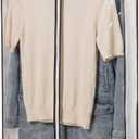 39" Clear Garment Bags for Hanging Clothes,4" Gusseted Suit Bags for Closet Storage Non-woven Back,Hanging Clothes Storage Suit Cover Bags with Zipper for Coats,Jackets,Shirts
