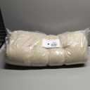 Meditation Floor Cushions, Thickened Floor Pillow for Adults, Large Square Pillows Seat Cushion for Tatami Living Room Yoga, Memory Sponge Block Added, 22x22 Inch, Beige (Set of 1)