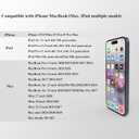 2 x USB C SD Card Reader for iPhone 17/16/15, Android, Digital Camera Adapter iPhone, Sd Card Adapter for More Type C/USB-C Devices