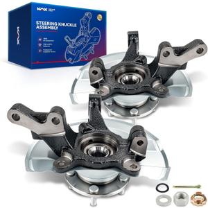 KAX Steering Knuckle Wheel Bearing Hub Assembly Fit for Jeep Patriot 2007-2017, Jeep Compass 2007-2017, Dodge Caliber 2007-2012,Front Passenger and Driver Side Replaces 698-410, 698-411