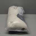 Bedsure Dog Beds for Small Dogs - Round Cat Beds for Indoor Cats, Washable Pet Bed for Puppy and Kitten with Slip-Resistant Bottom, 25 Inches, White (Angelic Ivory)