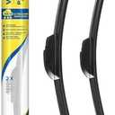 VEIGEIR 26 Inch + 18 Inch Windshield Wiper Blades 2 Pack, Front J/U Hook Replacement Compatible with Hyundai Sonata 2013-2022, Compatible with Honda Civic 2016-2020