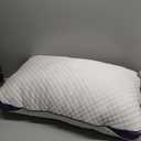 HOMELAB Adjustable Shredded Memory Foam Pillows Queen Size, Cooling Bed Pillows for Sleeping with Removable Cover, Medium Pillows for Side Stomach & Back Sleepers, 20"x28", 1 Pack