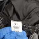 SEMATOMALA Women's PU Faux Leather Jumpsuit Sexy Off Shoulder Top Cargo Pants High Waist Wide Leg Long Rompers Overalls, XL 