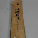 ALLZONE Heavy Duty Tension Shower Curtain Rod 42-83 Inches for Bathroom, Window, Non-Slip, Adjustable with Strong Spring Pole for Closet, Doorway, No Rust, No Drilling, Black