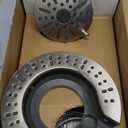 Delta 6-Setting In2ition 2-in-1 Dual Shower Head with Handheld High Pressure ProClean Spray, Brushed Nickel Detachable Shower Head with Hose, 1.75 GPM Flow Rate, Satin Nickel 75655SN