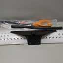 36 Inch Heavy Duty Snow Pusher, Extra Wide Snow Shovel for Driveway, Sidewalk, Patio, Deck & Doorway Snow Removal, Ergonomic Back Saver Snow Plow with UHMW-PE Blade, Non-Slip Grip Handle