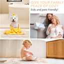 3 Pcs Flowers Kitchen Rug Set, Coquette Room Carpet Decor Bathroom Runner Rugs Soft Floral Bath Mat, Non Skid Romantic Rose Flower Area Rugs for Bath, Bedroom and Living Room