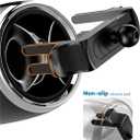 Car Cell Phone Holder Mount for Jeep Wrangler (2007-2024) JL JK 4XE Gladiator (2020-2024) Rubicon Sahara JKU Sport S Mojave X Accessories Circular Air Vents Cellphone Mobile Phone Stand Mini Cooper
