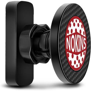 4 x NOKINS Magnetic Golf Cart Phone Holder Fits EZGO, Club Car, Yamaha, Compatible with iPhone 16/15/14/13/12 Series, 360° Rotation, Strong Magnet, Golf Cart Accessories for Men&Women - Golf Gifts