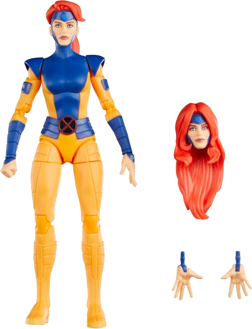 Marvel Legends Series Jean Grey, X-Men 97 Collectible 6-Inch Action Figure