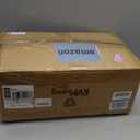 RVMasking Pontoon Boat Cover with Motor Cover, 1400D Heavy Duty Middle Reinforced, Marine Grade Waterproof Boat Cover for Length: 17'-20', Beam Width up to 102", Black