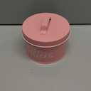 DRASTAR Coffee Filter Holder, Filter Storage with Lid for Counter, Storage Basket Container for Coffee Bar Accessories Decor, Pink