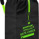 BOOMCLAP Durable stroller travel bag for airplane,stroller bag carseat cover for Double/Single/Jogging Strollers,Waterproof stroller gate check bag