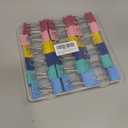 Ufmarine Medium Binder Clips 1.25 Inch (36 pcs), Colored Medium Paper Clips for Office