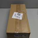 Mkono Wall Mounted Wine Rack Set of 2 Wood Rustic Wine Bottle Glass Floating Shelves with Stemware Hanger Modern Plants Photos Wine Display Storage Holder for Kitchen Dining Room Bar, 17 Inch (Brown)