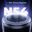 2 x 2025 Upgraded Vacuum Magnetic Suction Phone Holder for Your Car, 360 Adjustable Suction Cup Phone Mount, Vacuum Phone Holder Magnet Grip for MagSafe iPhone 17 Pro Max /17Air/16/15/14/13/12