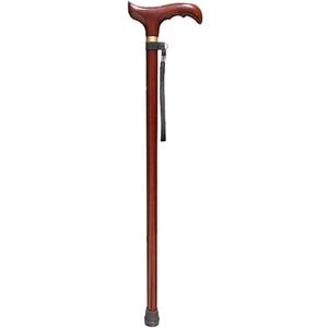 Wooden Cane Solid Walking Stick Cane T- Handle Faucet Handle Crutches Solid Wood Elderly Walking Stick 93 Cm Can Be Truncated On Their Own for Elderly, Seniors