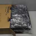 Urackify Dish Drying Rack for Kitchen Counter, Expandable 2 Tier Dish Rack, Large Capacity Dish Drainer with Drainboard Multifunctional Dish Strainer with Removable Cutlery Holder Black