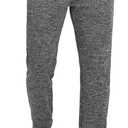 M MAELREG Mens Joggers with 4 Zipper Pockets Moisture Wicking Winter Heather Casual Athletic Joggers Sweatpants for Men, Gray, XL
