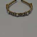 Gold Pearls Headbands Baroque Rhinestones Hair Bands Crystal Hair Hoop for Women (Elegant)