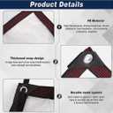 JXK Heavy Duty Clear Tarp Cover 8x10