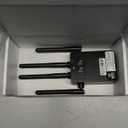 1200Mbps Dual Band 5GHz/2.4GHz WiFi Extender, WiFi Extender Signal Booster, 12880 Sq.Ft Coverage, 105-Device Support, Setup for Home & Outdoor Use (Black-Y1)