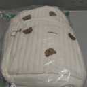 Diaper Bag Backpack, Medium Maternity baby bag & Changing Pad, Insulated Pockets, Stroller Straps & Pacifier Case (Medium - Beige Bears)