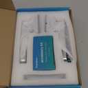 Fingerprint Door Lock Biometric Door Knob with Keypad Keyless Entry, Door Locks for Bedrooms, Home Hotel Office Apartment Black