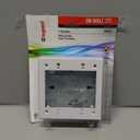 Legrand Wiremold BW32 Metal Raceway for Extending Power, 700 Series, 2 Gang Deep Outlet Box, 1 3/8" Deep, White (1 Pack)