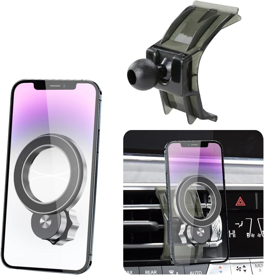 Car Magnetic Phone Mount for BMW X5 X5M 2019-2023 and X6 X6M 2020-2023 and BMW X7 2019-2022 Auto Accessories Best Cellphone Holder Mobile Cradle Cell Phones Navigation Charging Screen Stand