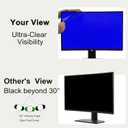 2 Pack 21.5 Inch Privacy Screen for 16:9 Widescreen Monitor, Magnetic Removable Anti-Spy Filter, Anti-Glare Blue Light Reduction Screen Protector, Anti-Scratch