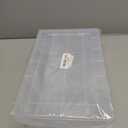 Large 24 Grids Plastic Organizer Box Adjustable Dividers,Clear Storage Box for Jewelry, Art DIY Crafts, Washi Tapes, Beads and Small Parts(2 Pack)