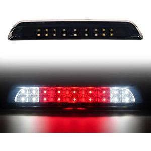 LED 3rd Brake Light, High Mount Stop Light,Third Brake Light Assembly Cargo Lamp Compatible with 2007-2016 Toyota Tundra, High Mount Rear Brake Lights Assembly, Black Smoke