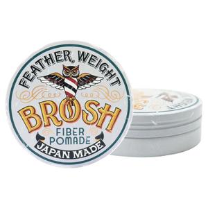 Feather Weight Fiber Pomade with Flexible Hold & Matte Texture, Weightless Water-Based Hair Styling Clay for Men, 4 Oz