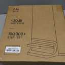 Cesun Small Bathroom Trash Can with Lid Soft Close, Step Pedal, 6 Liter / 1.6 Gallon Stainless Steel Garbage Can with Removable Inner Bucket, Anti-Fingerprint Finish (Matt Black)